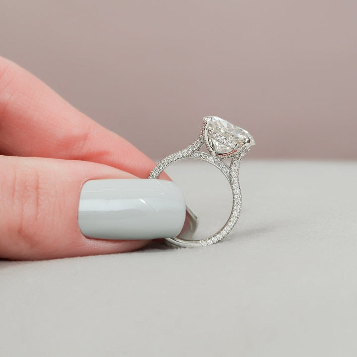 Round Moissanite Four-Prong Solitaire: A Buyer's Guide
