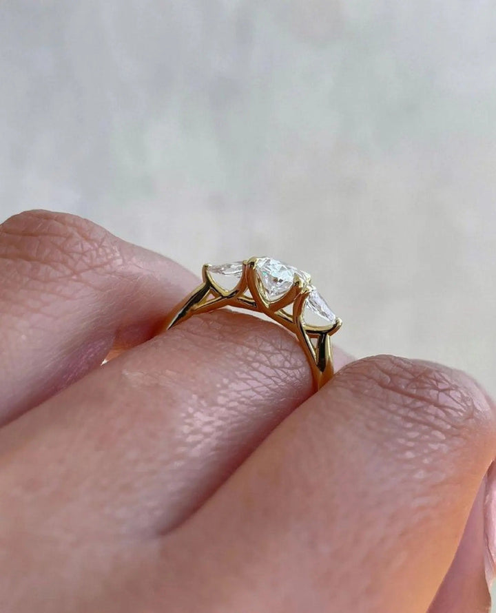 Three-Stone Engagement Rings: Meaning & Style