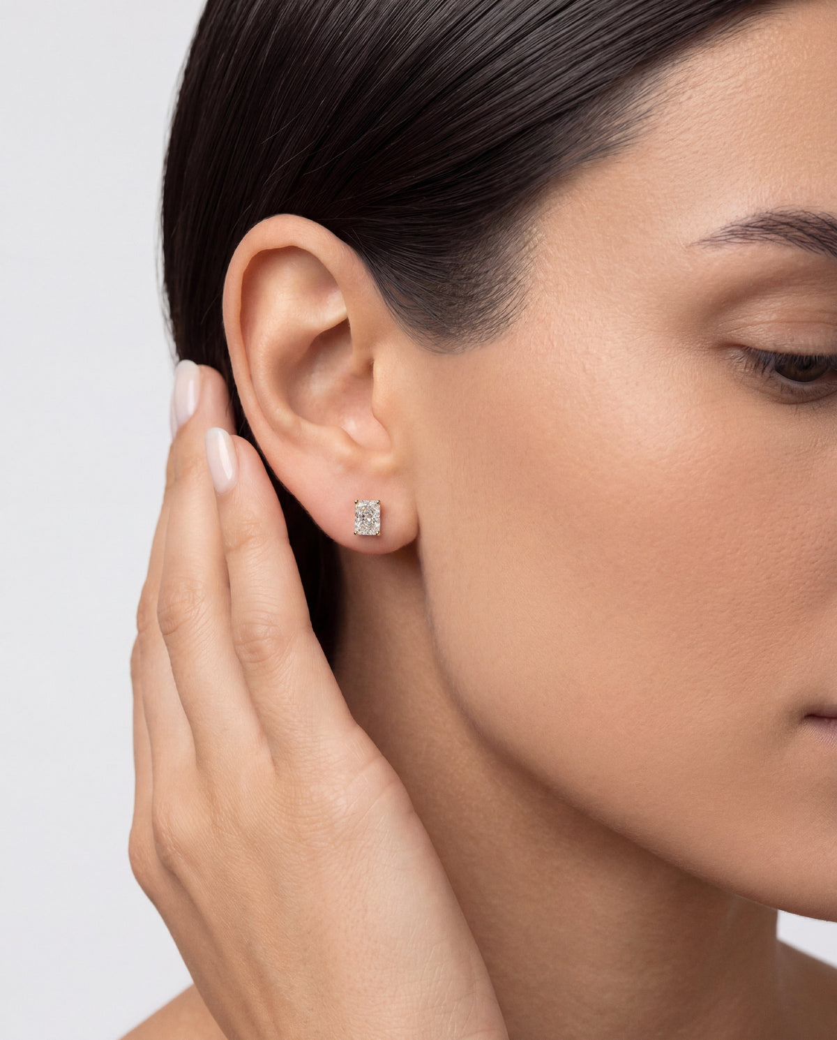 Radiant Cut Stud Earrings: Brilliant Sparkle in a Shape That Doesn't Chip