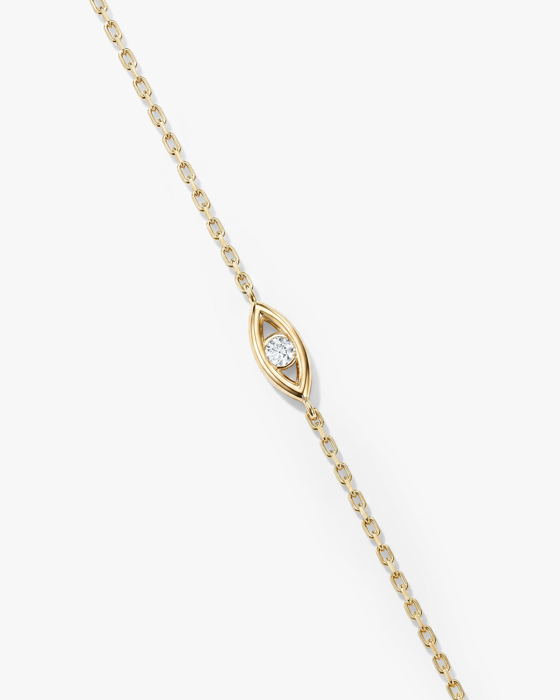 Evil Eye Moissanite Bracelet image 1