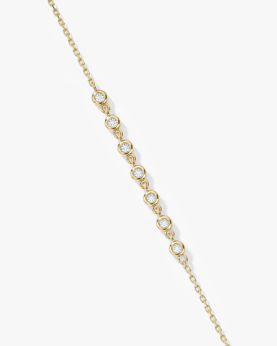 Multi Bezel Moissanite Bracelet image 1