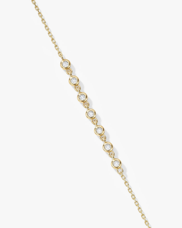 Multi Bezel Moissanite Bracelet image 1