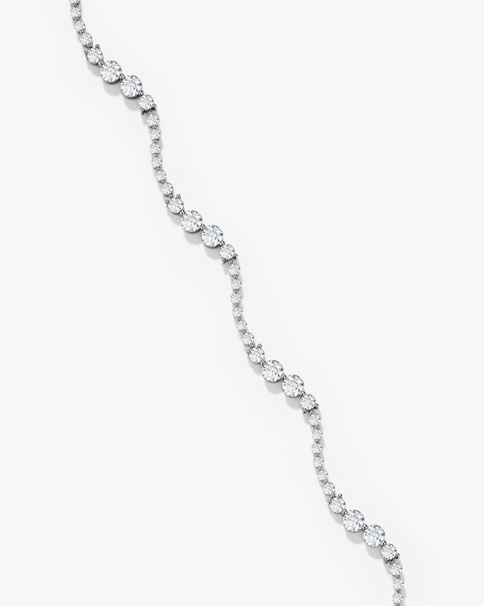 2mm Moissanite Tennis Bracelet image 1