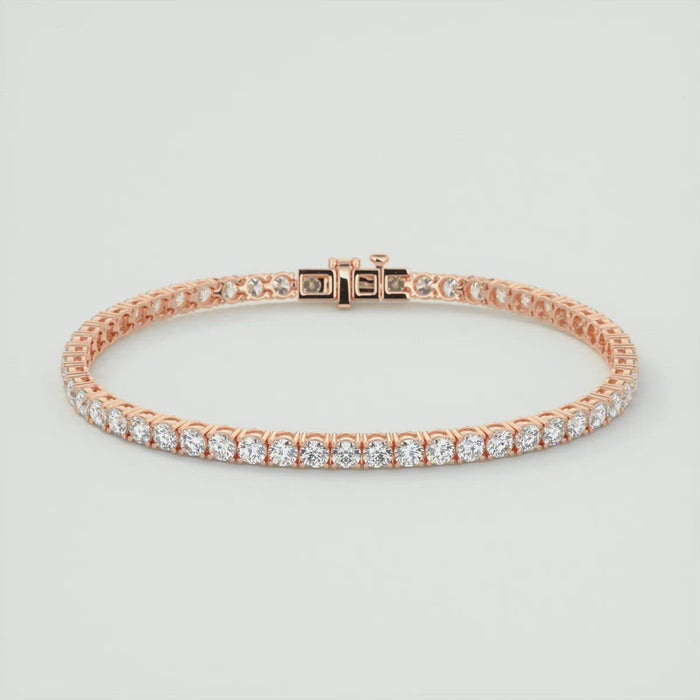 East West Oval Moissanite Tennis Bracelet image 2