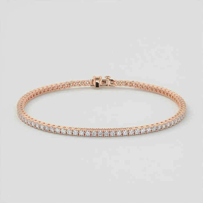 Grand Emerald Cut Bezel Moissanite Tennis Bracelet image 2