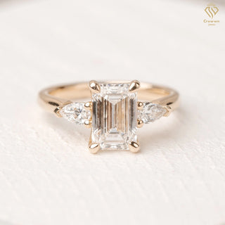 Emerald Cut Three Stone reference