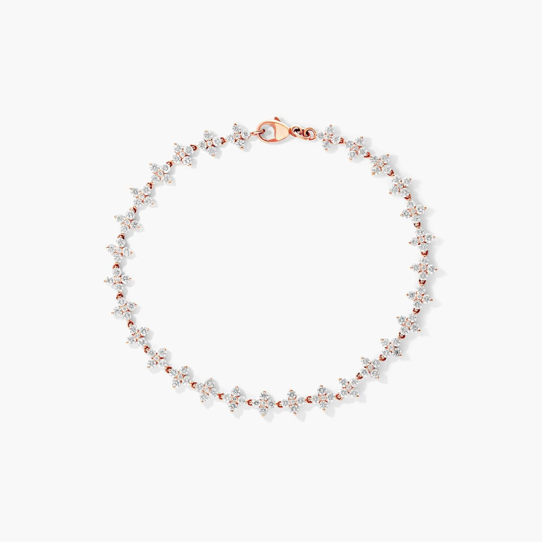 Moissanite Link Bracelet