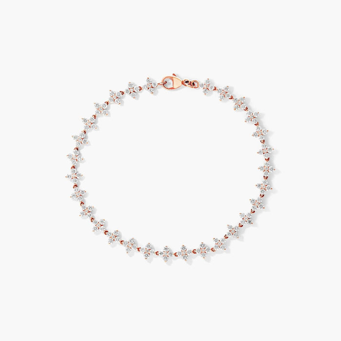 Moissanite Link Bracelet