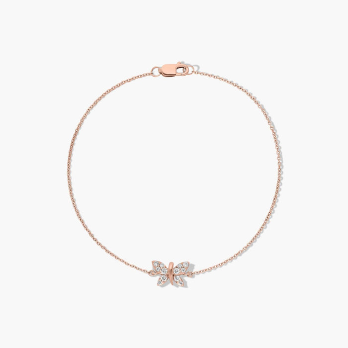 Moissanite Link Bracelet