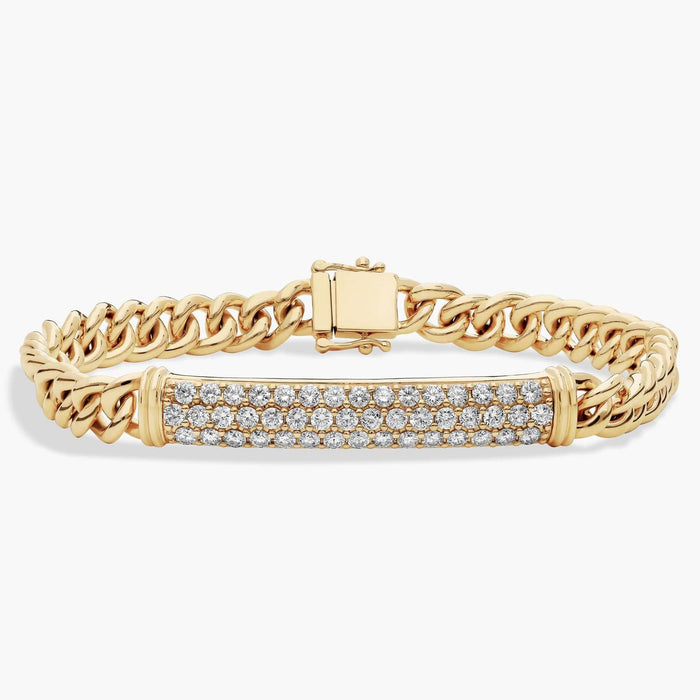 Moissanite Link Bracelet