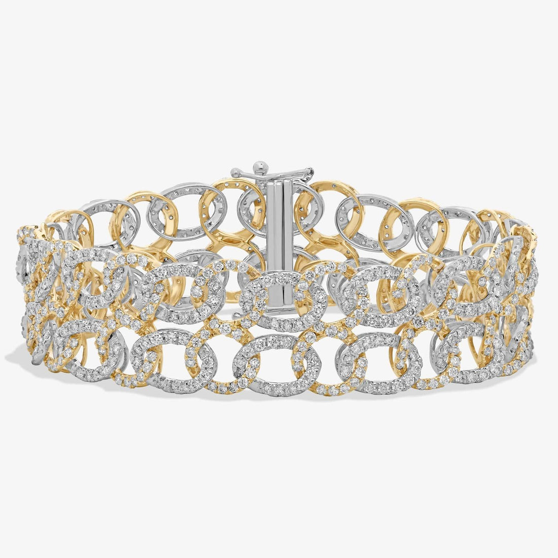 Moissanite Link Bracelet