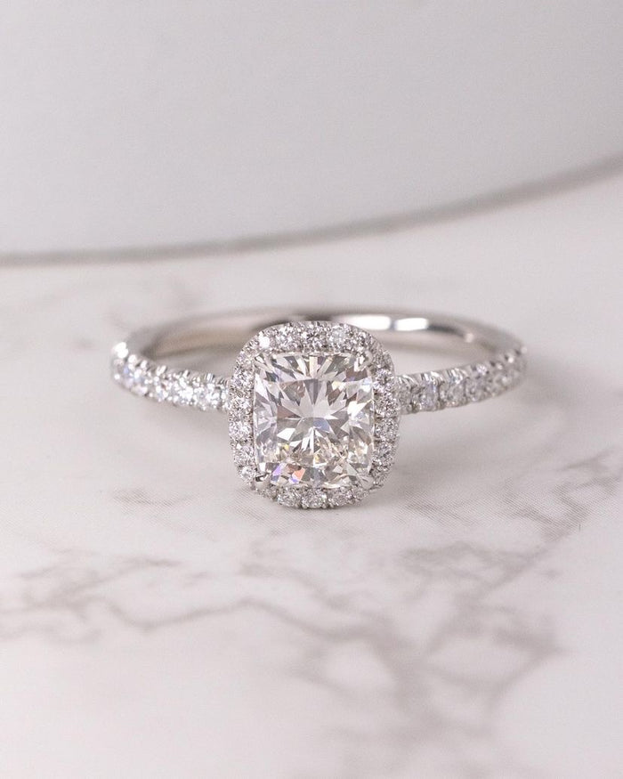 Cushion Cut halo reference