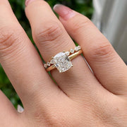 Marquise & Round Diamond Eternity Band

