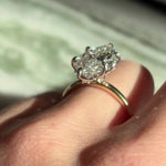 Load image into Gallery viewer, Marquise Moissanite Solitaire Ring – 14K Gold Engagement &amp; Promise Ring
