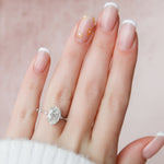 Load image into Gallery viewer, Classic Oval Solitaire Wedding Ring


