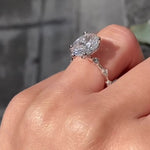 Load image into Gallery viewer, Solid Gold Moissanite Engagement Set


