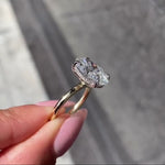 Load image into Gallery viewer, Handmade Solid Gold Moissanite Ring


