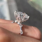 Load image into Gallery viewer, Handmade Yellow Gold Moissanite Ring


