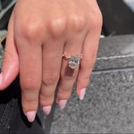 Load image into Gallery viewer, Custom Made Oval Engagement Ring for Women


