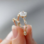 Load image into Gallery viewer, Round Brilliant Cut Full Eternity Wedding Band Mapple Gems
