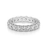 Load image into Gallery viewer, Round Brilliant Cut Full Eternity Wedding Band Mapple Gems

