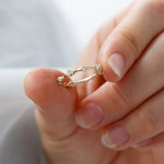 Load image into Gallery viewer, Round Brilliant Cut Full Eternity Wedding Band Mapple Gems
