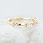Load image into Gallery viewer, Round Brilliant Cut Full Eternity Wedding Band Mapple Gems
