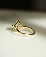 Load image into Gallery viewer, VVS Clarity Asscher Solitaire Ring


